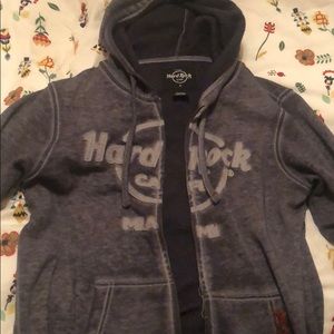 Men’s size S Hard Rock Cafe zip hoodie
